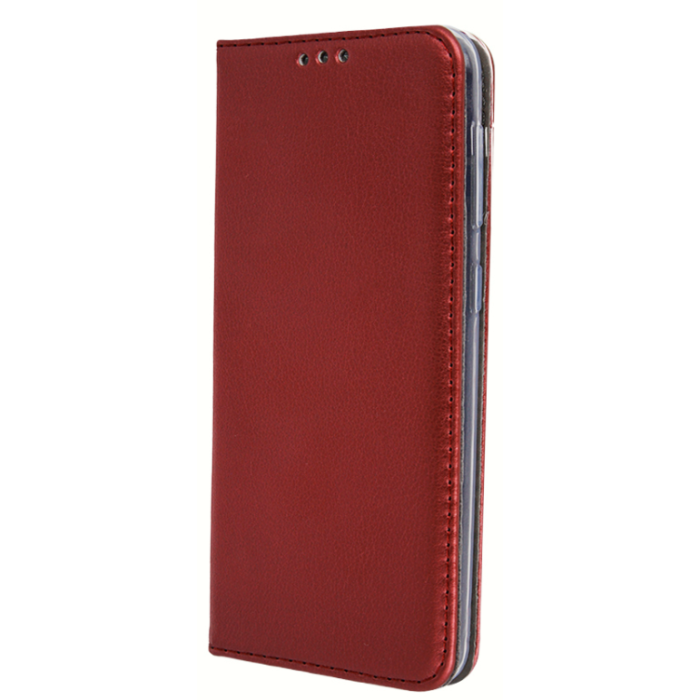 Diárové puzdro na Motorola Moto G200 5G Smart Magnetic bordové