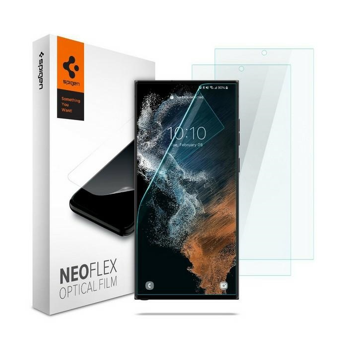 Ochranná fólia na Samsung Galaxy S22 Ultra S908 5G Spigen Neo Flex (2ks v balení)