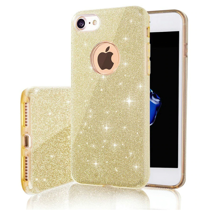 Glitter 3in1 TPU Xiaomi Redmi Note 11 Pro/11 Pro 5G zlaté