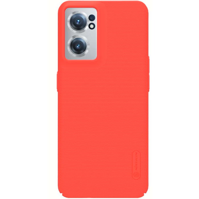 Plastové puzdro na OnePlus Nord CE 2 5G Nillkin Super Frosted červené