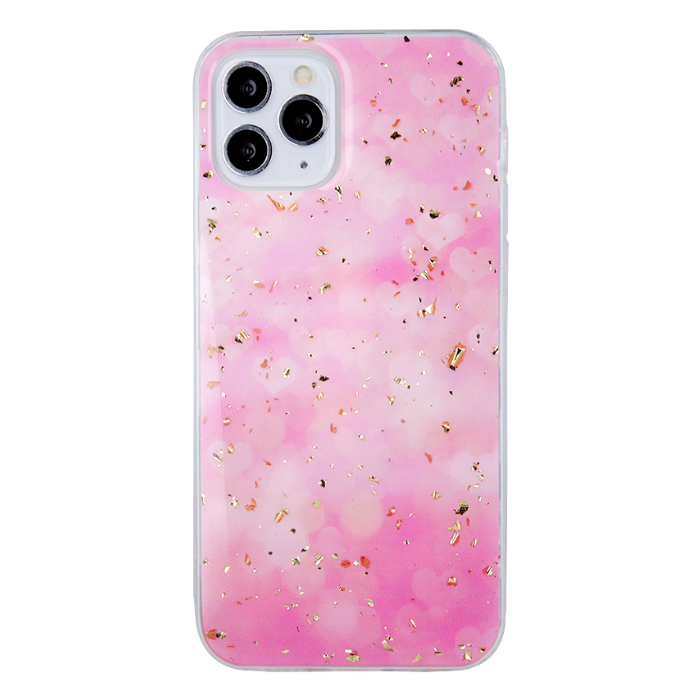 Silikónové puzdro na Xiaomi Redmi Note 11 Pro/Note 11 Pro 5G Gold Glam ružové