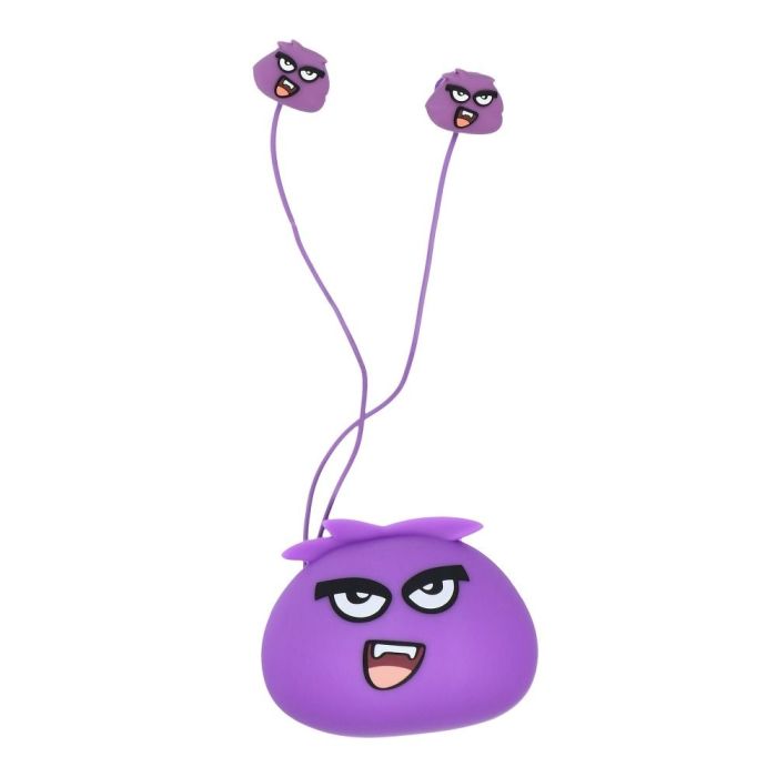 Earphones JELLIE MONSTER Tiger YLFS-01 Jack 3,5mm purple