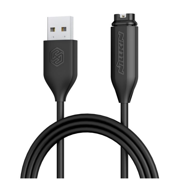 Nillkin USB nabíjací Kábel pre Garmin Watch čierny
