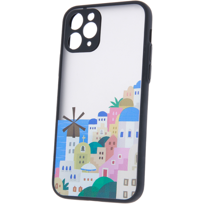 Plastové puzdro na Apple iPhone 12/12 Pro Ultra Trendy city 3