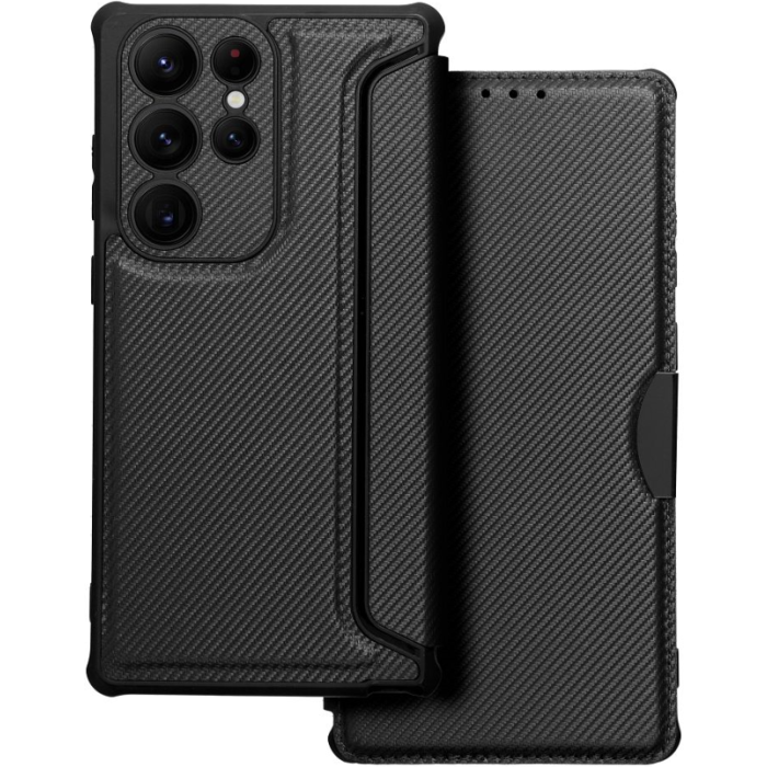 Diárové puzdro na Samsung Galaxy S21 5G S901 RAZOR čierne