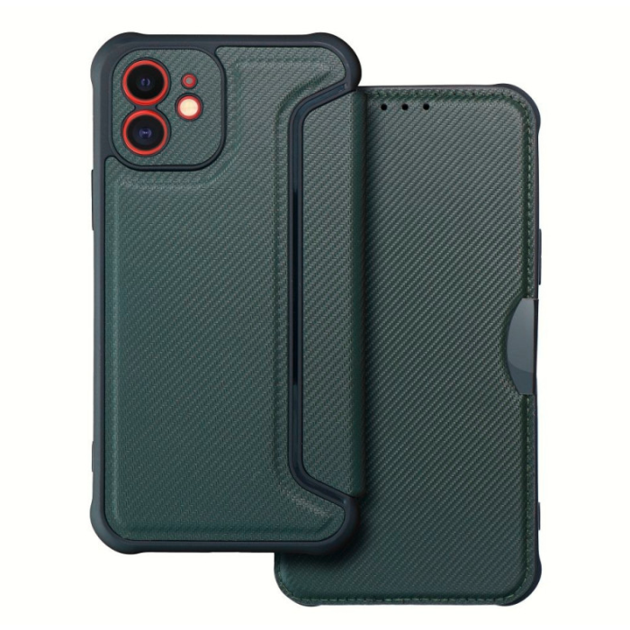 Diárové puzdro na Xiaomi Redmi 9A/9AT Forcell RAZOR zelené