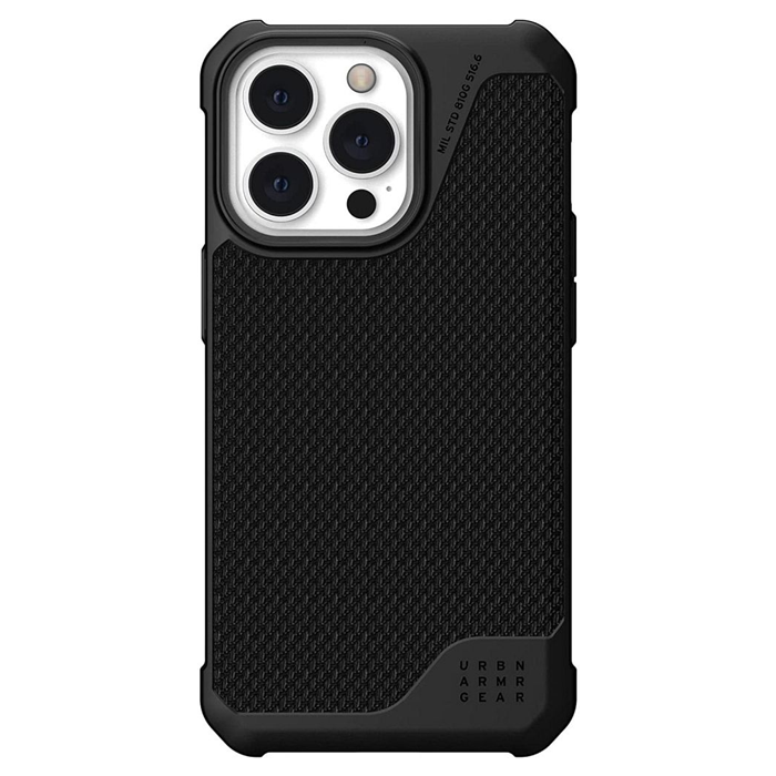 Odolné puzdro na Apple iPhone 13 Pro UAG Urban Armor Gear Metropolis LT MagSafe kevlar čierne