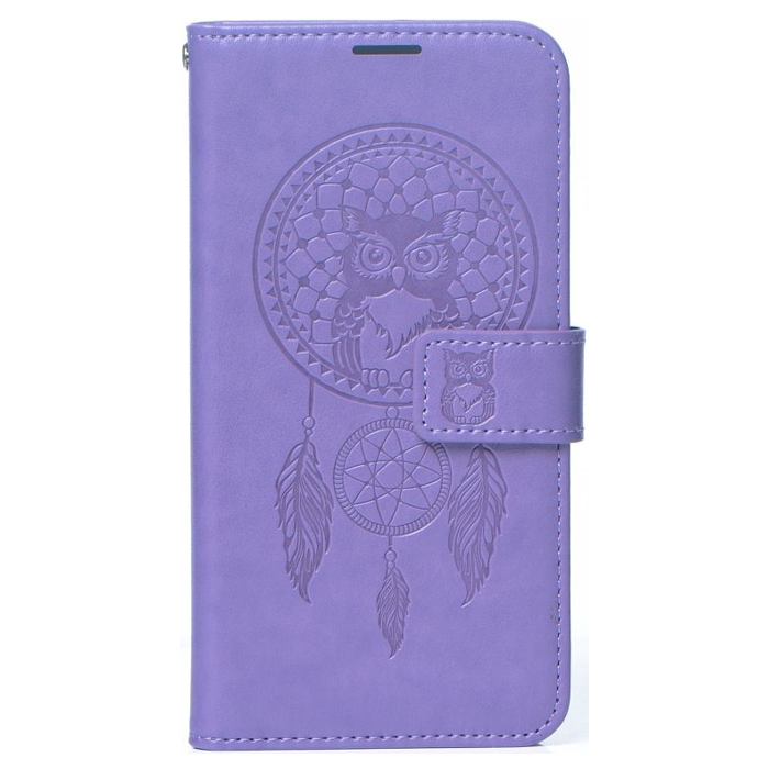 Diárové puzdro na Samsung Galaxy A52 LTE A525/A52 5G A526/A52s A528 MEZZO dreamcatcher fialové