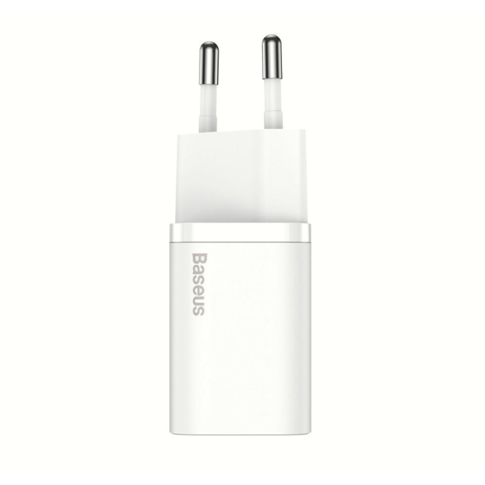 Sieťová Nabíjačka Baseus Super Si 1C USB-C 25W PD iPhone, Quick Charge 3.0 biela