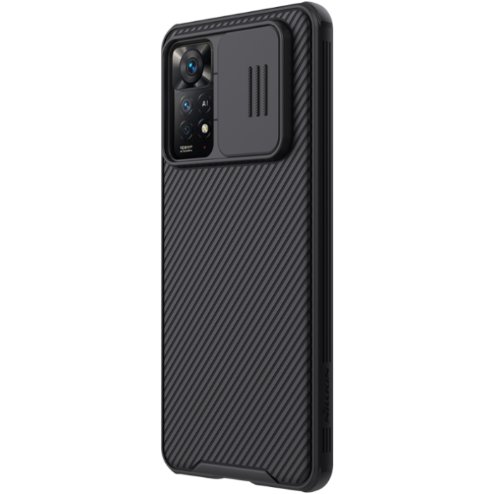 Odolné puzdro na Xiaomi Redmi Note 11 Pro LTE/11 Pro 5G Nillkin CamShield Pro čierne