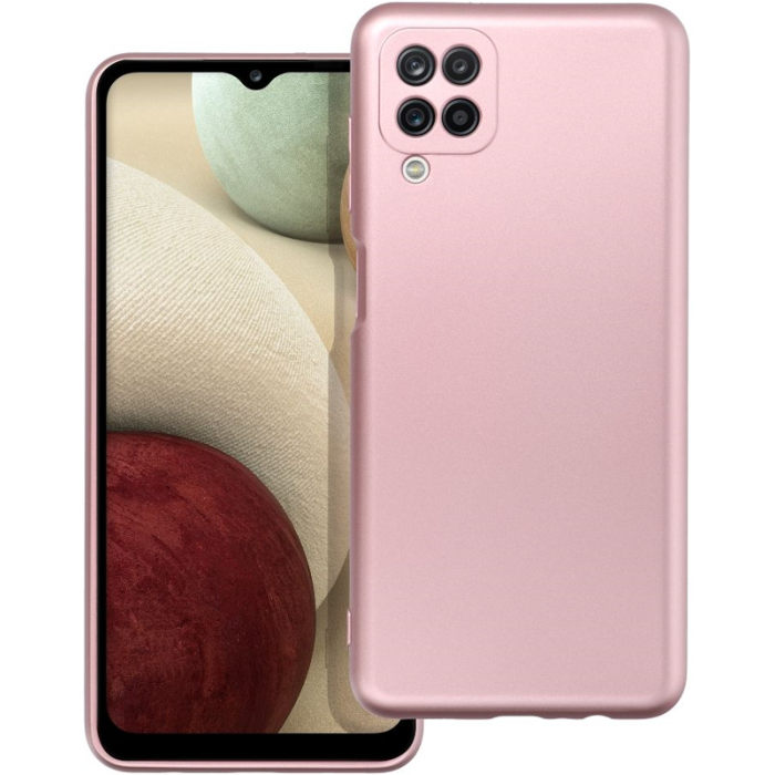 Silikónové puzdro na Apple iPhone 7/8/SE 2020/SE 2022 Metallic ružové