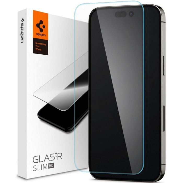 Tvrdené sklo na Apple iPhone 14 Pro Max SPIGEN GLAS.TR SLIM 9H