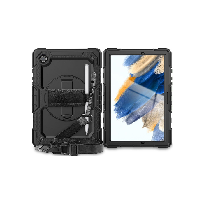 Odolné puzdro na Samsung Galaxy Tab A8 10.5 Tech-protect Solid360 čierne