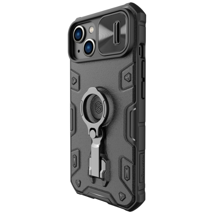 Odolné puzdro na Apple iPhone 14 Nillkin CamShield Armor Pro čierne