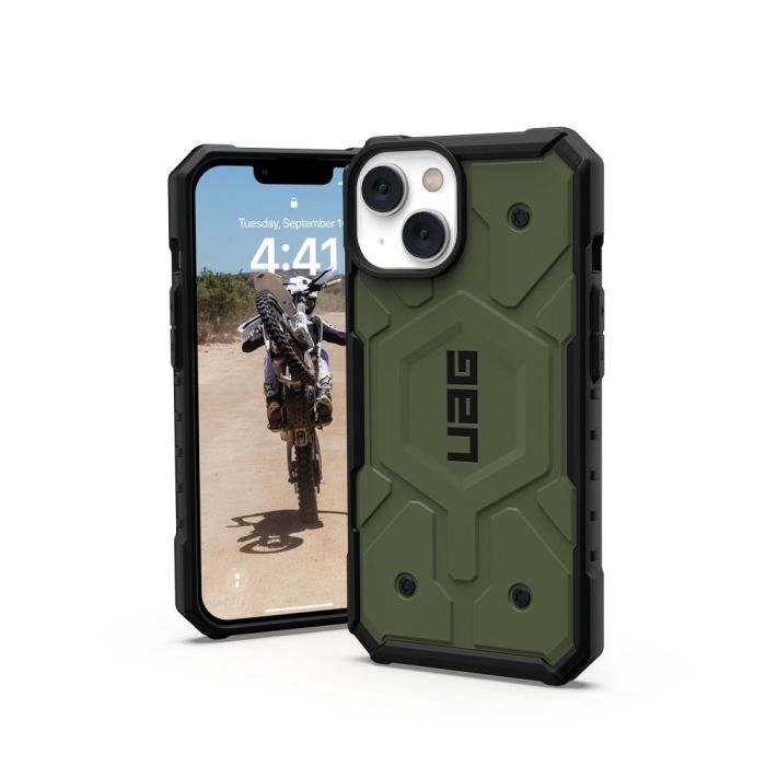 Kryt na Apple iPhone 13/14 UAG Pathfinder podpora MagSafe zelené