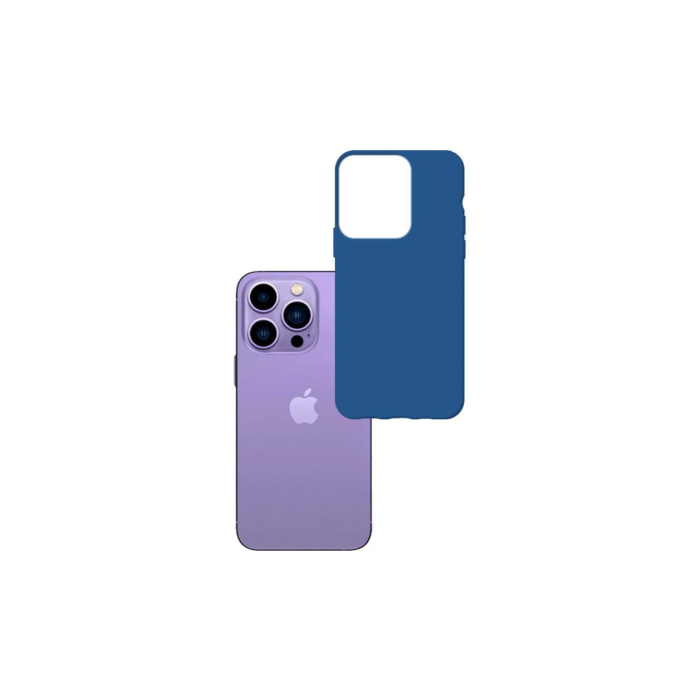 Odolné puzdro na Apple iPhone 14 Pro 3MK Matt TPU blueberry