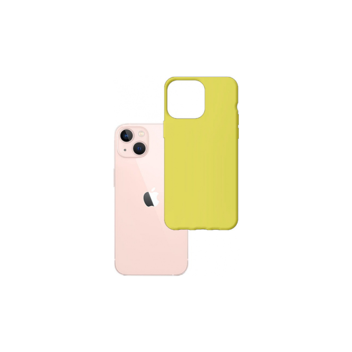 Odolné puzdro na Apple iPhone 14 Plus 3MK Matt TPU lime