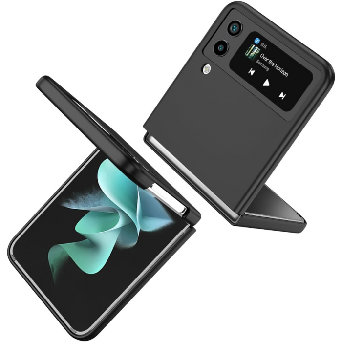 Plastové puzdro na Samsung Galaxy Z Flip4 5G F721 Forcell Kong čierne