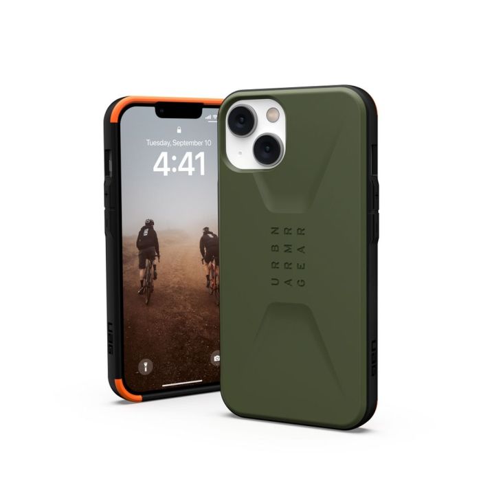 Kryt na Apple iPhone 13/14 UAG Civilian podpora MagSafe zelené
