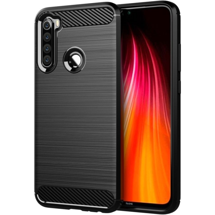 Silikónové puzdro na Xiaomi Redmi Note 8T Forcell Carbon čierne