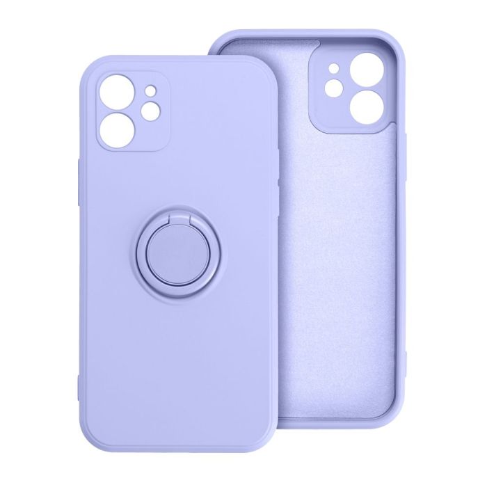 Kryt na Samsung Galaxy A23 5G A236 Forcell Silicone Ring fialové