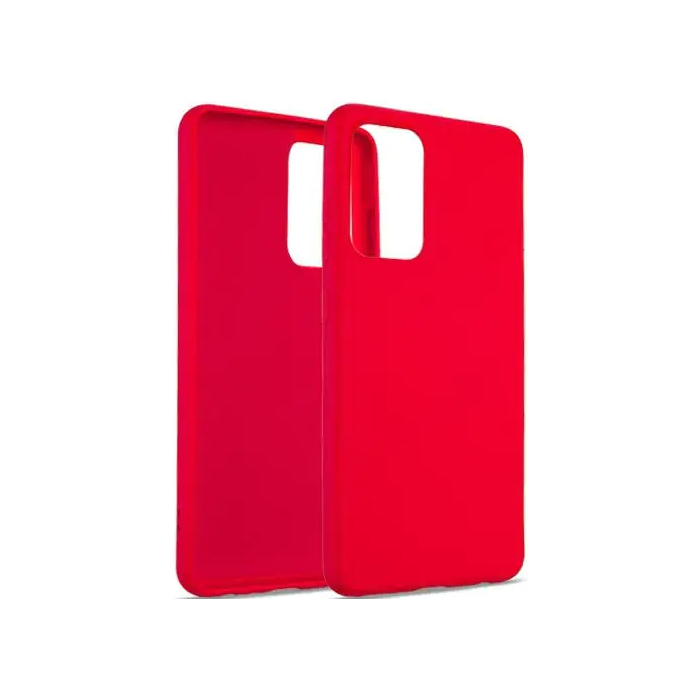 Silikónové puzdro na Apple iPhone 12 Pro Max Silicone TPU červené
