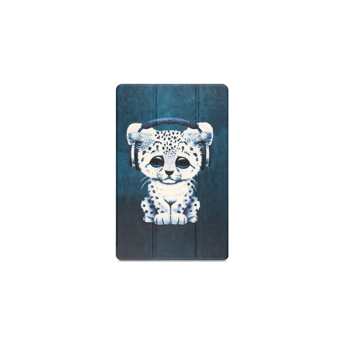 Diárové puzdro na Lenovo Tab M10+ 10.3 Tech-protect Smartcase sad cat