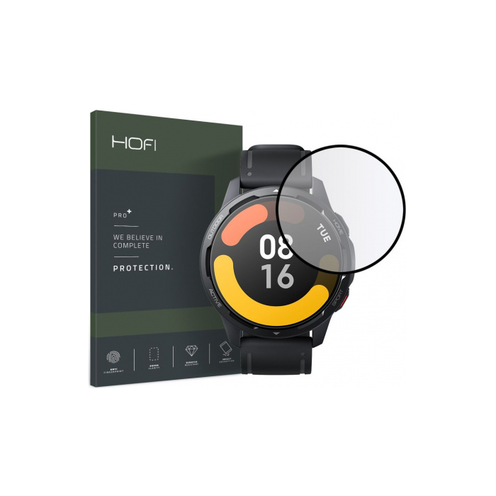 Tvrdené sklo na Xiaomi Watch S1 Active Hofi Hybrid Pro+ čierne
