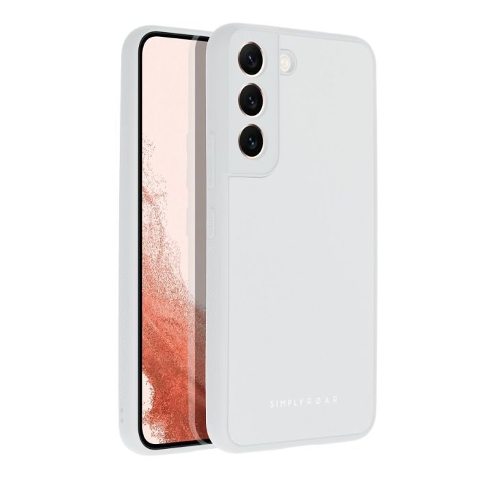 Kryt na Samsung Galaxy S22 S901 Roar Matte Glass sivé