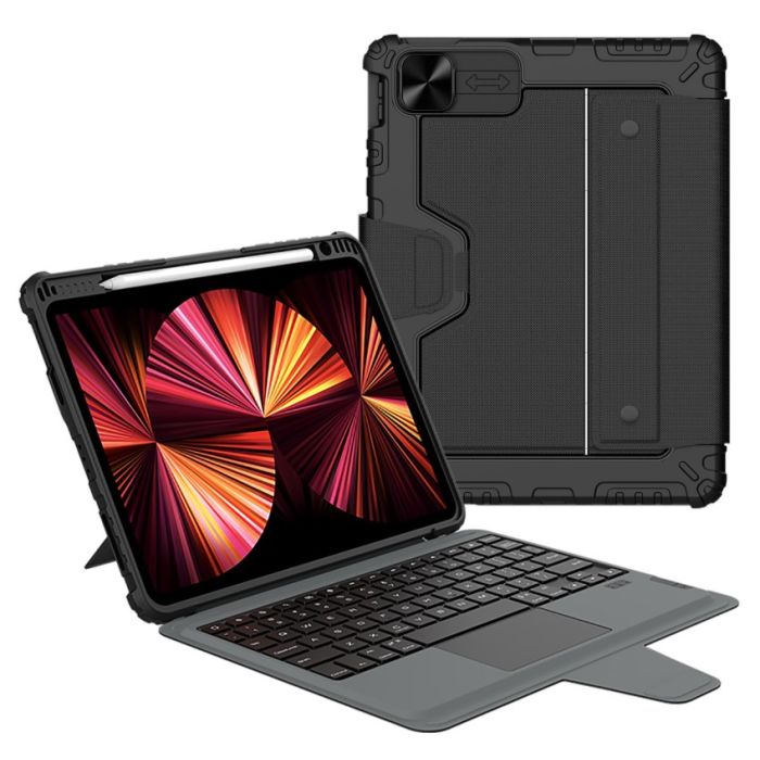 Obal Nillkin Bumper Combo Keyboard Apple iPad Air 4/5/10.9 2020/11 2024/2025/Pro 11 2020/2021/2022 čierny