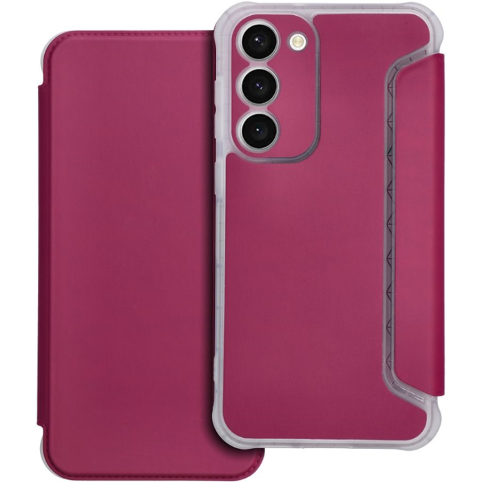 Diárové puzdro na Samsung Galaxy S23+ 5G S916 PIANO fialové
