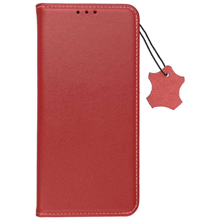 Diárové puzdro na Samsung Galaxy S23 5G S911 Leather Smart Pro červené