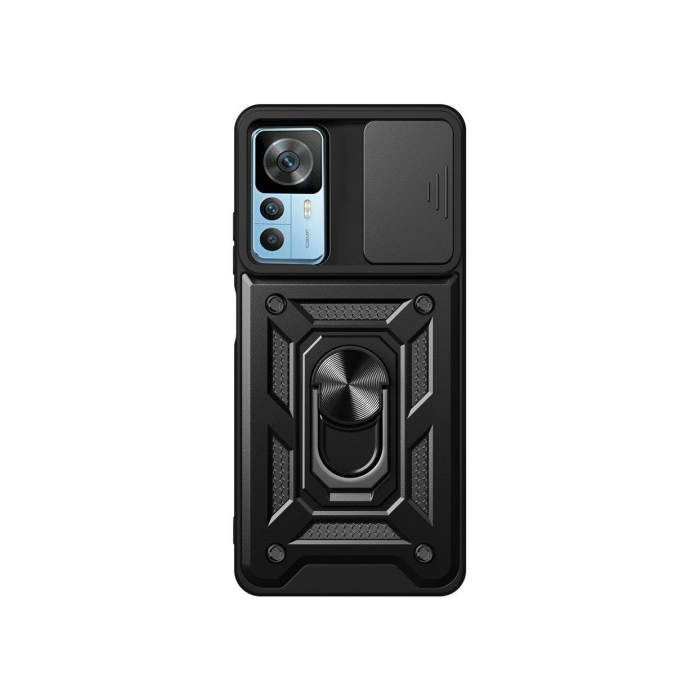 Odolné puzdro na Xiaomi 12T/12T Pro Tech-protect Camshield Ring Armor čierne