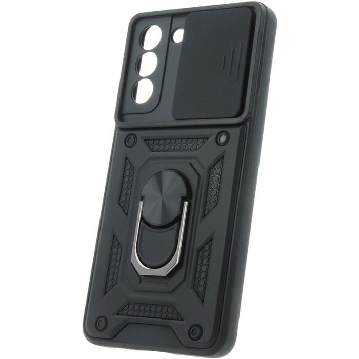 Odolné puzdro na Samsung Galaxy S21 FE 5G G990 Defender Slide čierne