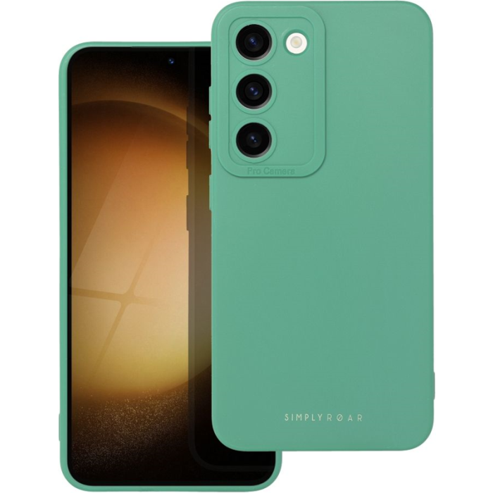 Silikónové puzdro na Samsung Galaxy S23+ 5G S916 Roar Luna zelené