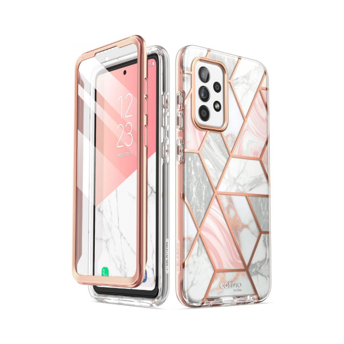 Odolné puzdro na Samsung Galaxy A53 5G A536 Supcase Cosmo marble