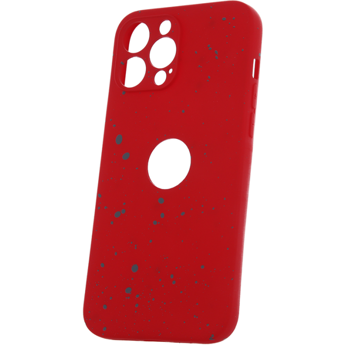 Silikónové puzdro na Xiaomi Redmi 10C/Poco C40 Granite červené