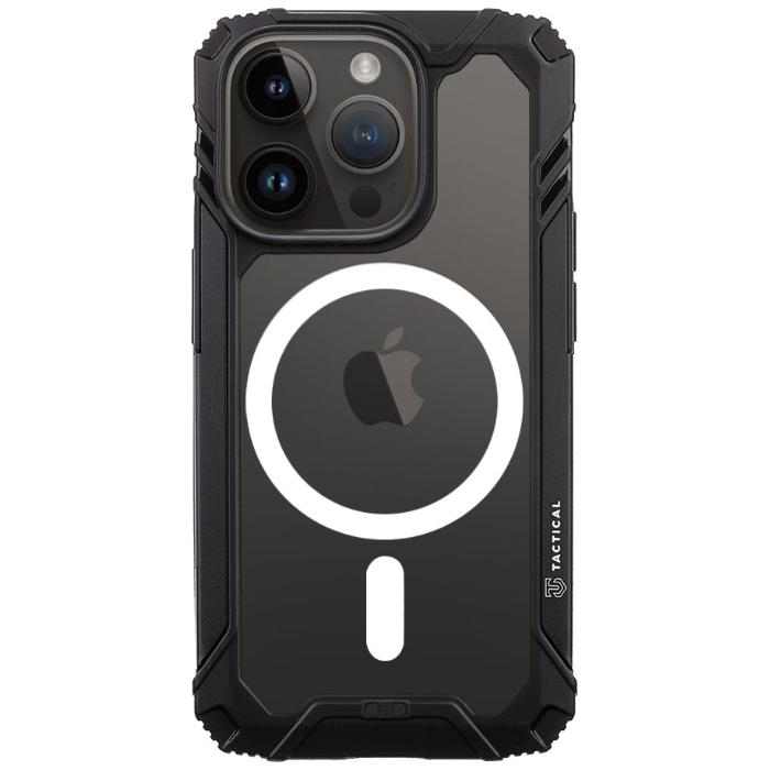Odolné puzdro na Apple iPhone 14 Pro Tactical MagForce Chunky Mantis čierne