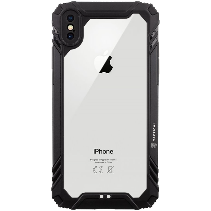 Odolné puzdro na Apple iPhone XS Max Tactical Chunky Mantis čierne