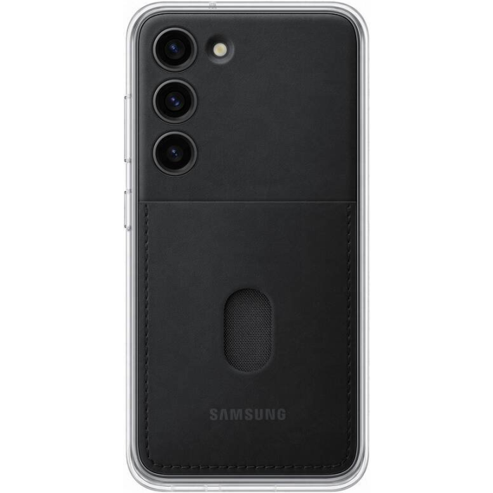 Plastové puzdro Samsung na Samsung Galaxy S23 5G S911 EF-MS911CBE Frame Cover Black