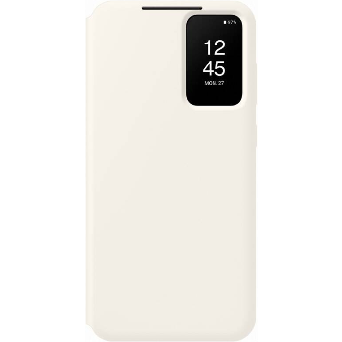 Diárové puzdro Samsung na Samsung Galaxy S23+ 5G S916 EF-ZS916CUE Clear View Cream