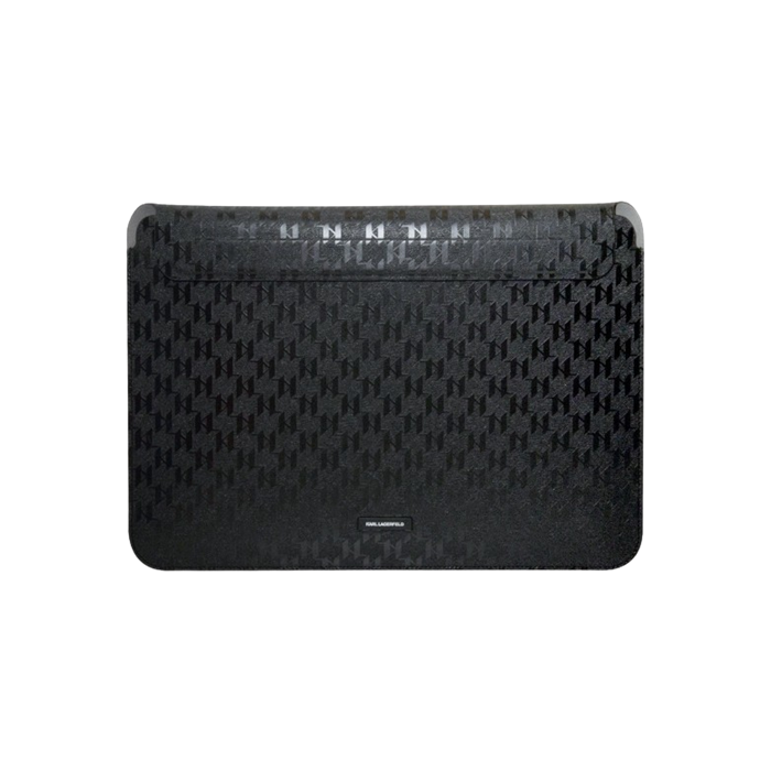 Puzdro Karl Lagerfeld na notebook 13/14" KLCS14SAKLHPK Saffiano Monogram Computer Sleeve čierne