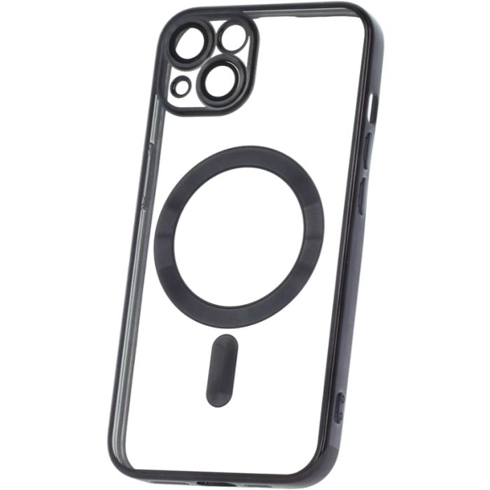 Plastové puzdro na Apple iPhone 14 Pro Color Chrome MagSafe čierne