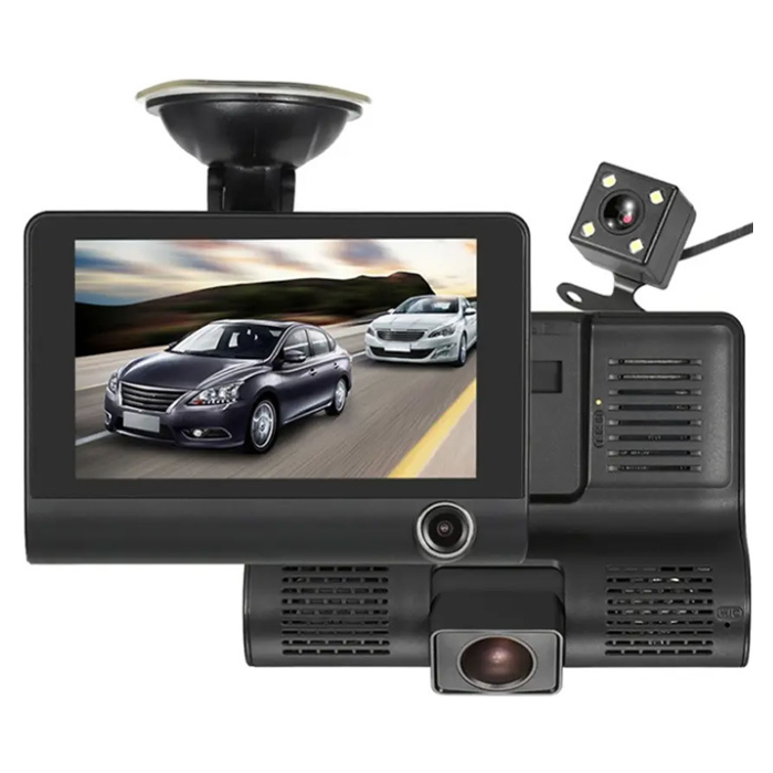 Car Dash Cam DVR-04 4.0" + zadná kamera