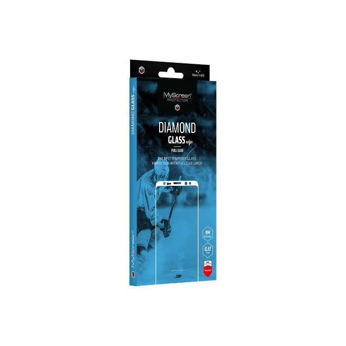 Tvrdené sklo na Motorola Moto G53/G73 MyScreen Diamond Edge Full Glue 9H celotvárové čierne