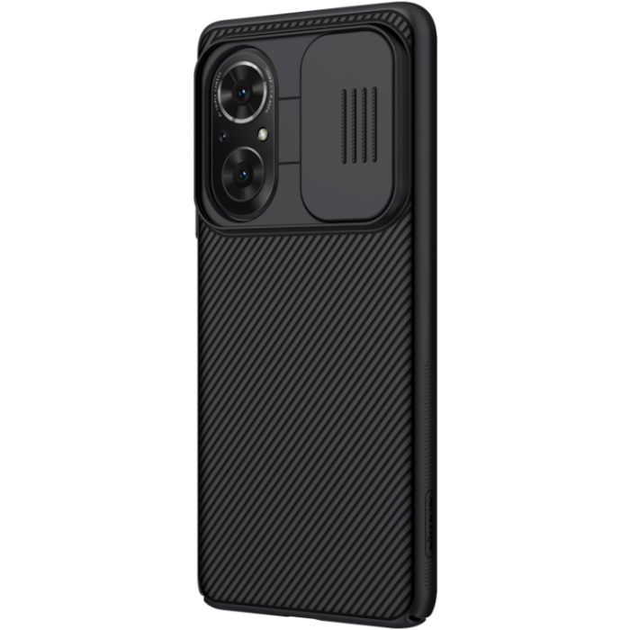 Plastové puzdro na Samsung Galaxy A14 LTE A145 Nillkin CamShield čierne