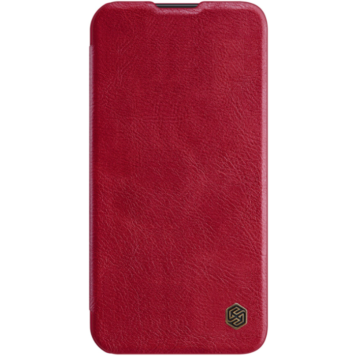 Diárové puzdro na Samsung Galaxy A14 LTE A145 Nillkin Qin Book Pro červené
