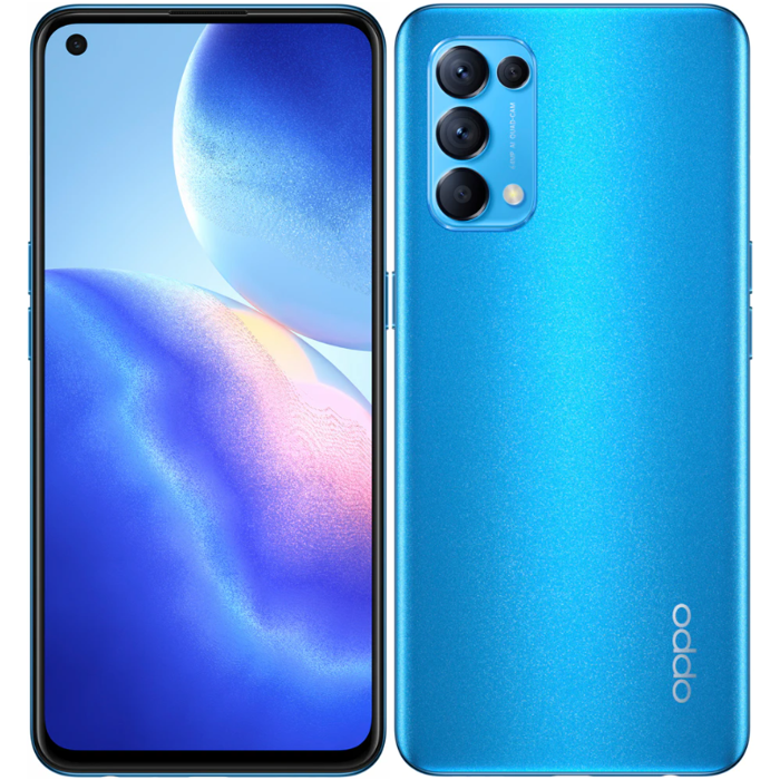 OPPO Reno5 5G 8GB/128GB Astral Blue Nový z výkupu