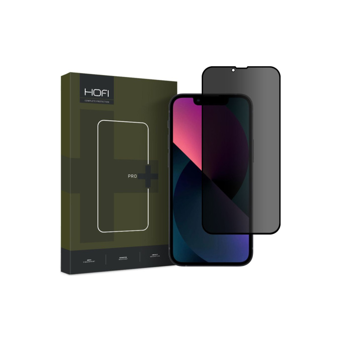 Tvrdené sklo na Apple iPhone 13 Mini Hofi Anti Spy Privacy Pro+ celotvárové čierne