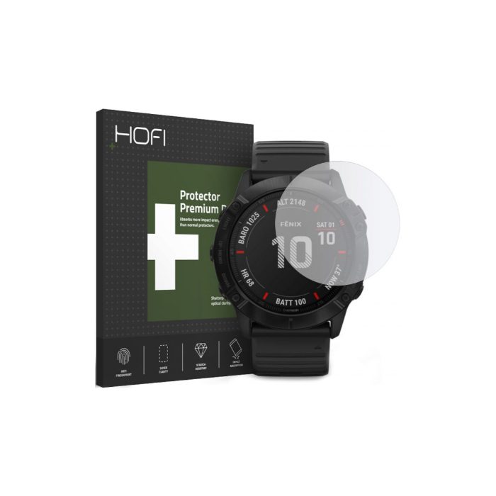 Tvrdené sklo na Garmin Fenix 6X/6X Pro/7X Hofi Pro+ 9H
